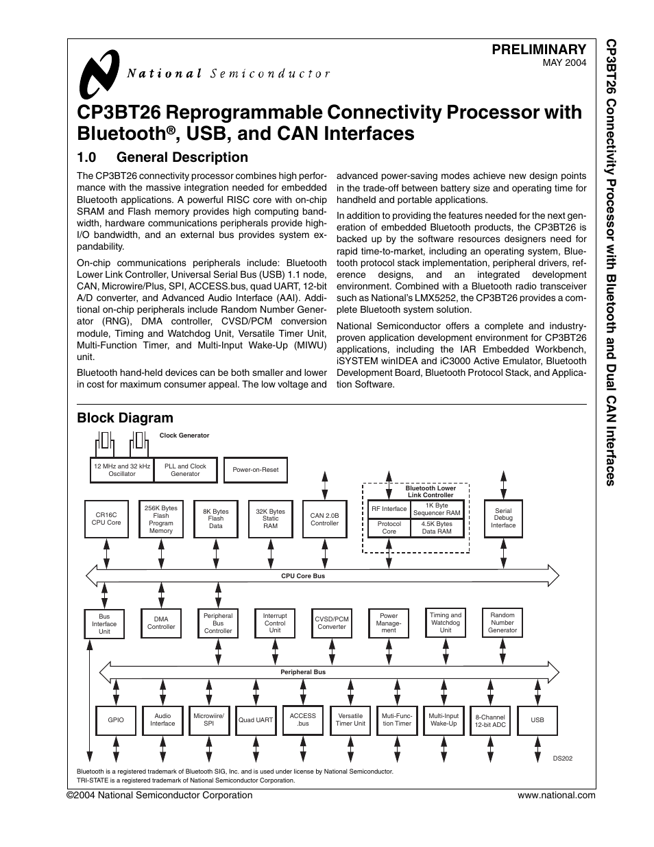 National CP3BT26 User Manual | 278 pages