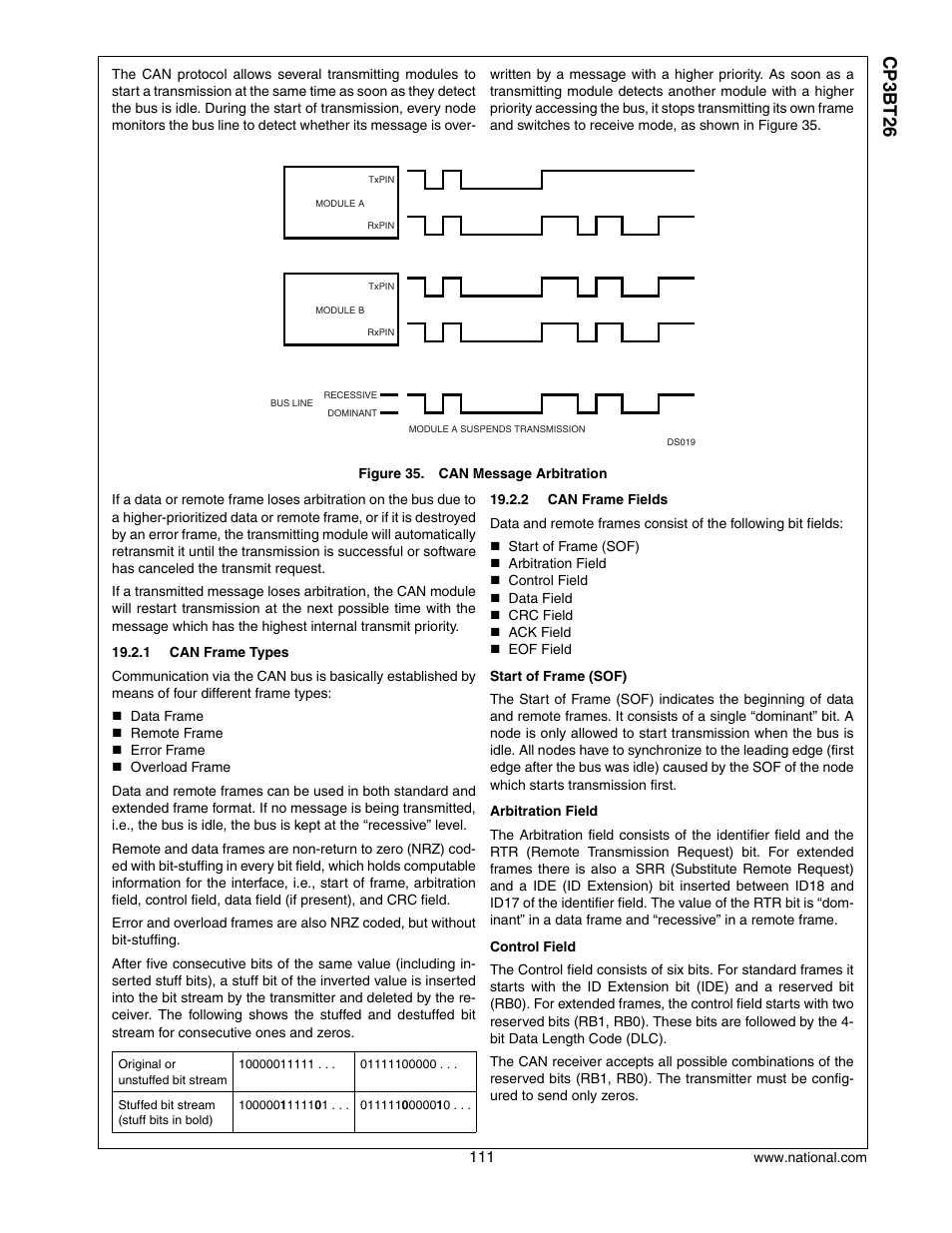 Cp3 bt26 | National CP3BT26 User Manual | Page 111 / 278