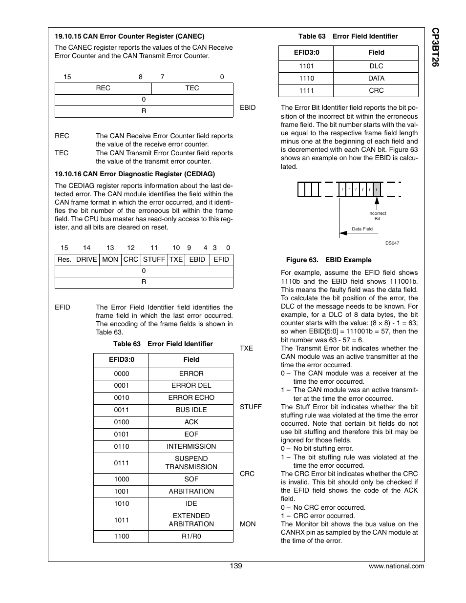 Cp3 bt26 | National CP3BT26 User Manual | Page 139 / 278