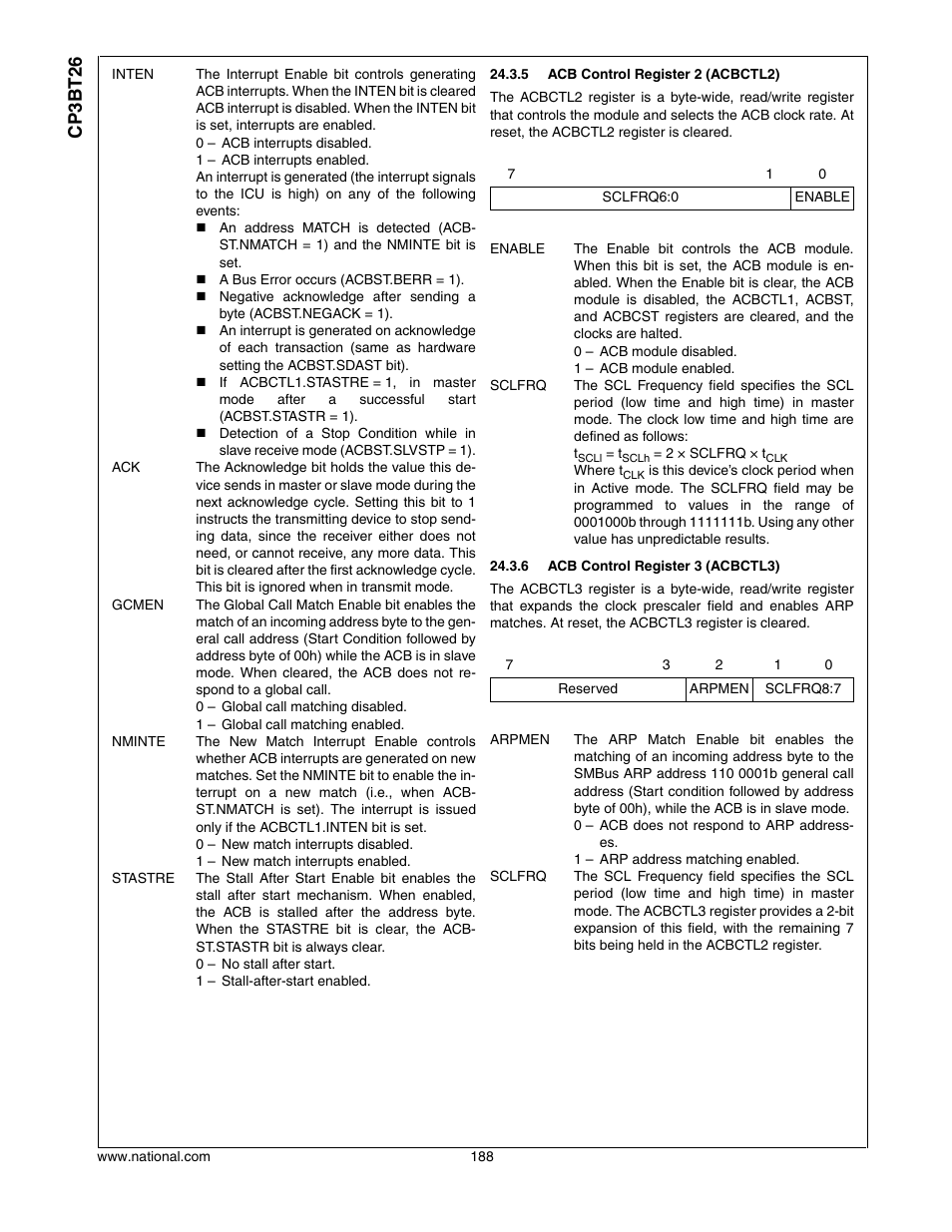 Cp3bt26 | National CP3BT26 User Manual | Page 188 / 278