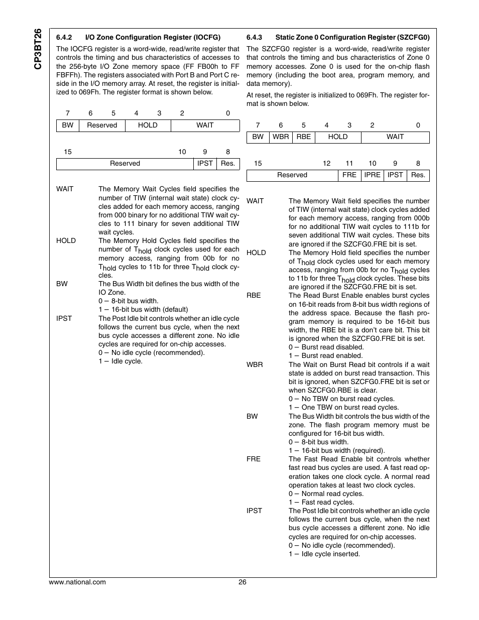 Cp3bt26 | National CP3BT26 User Manual | Page 26 / 278