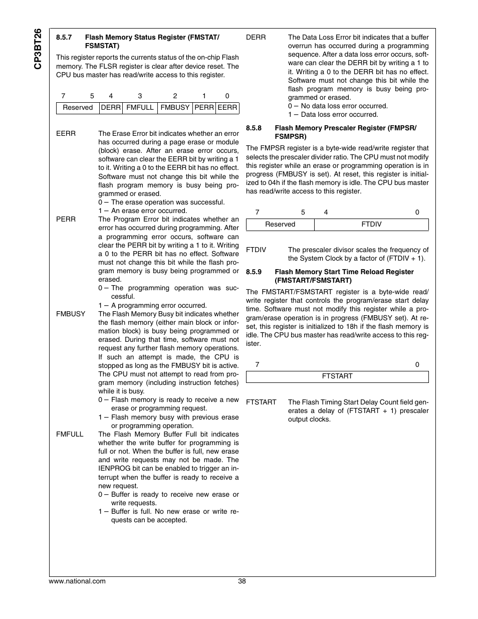 Cp3bt26 | National CP3BT26 User Manual | Page 38 / 278