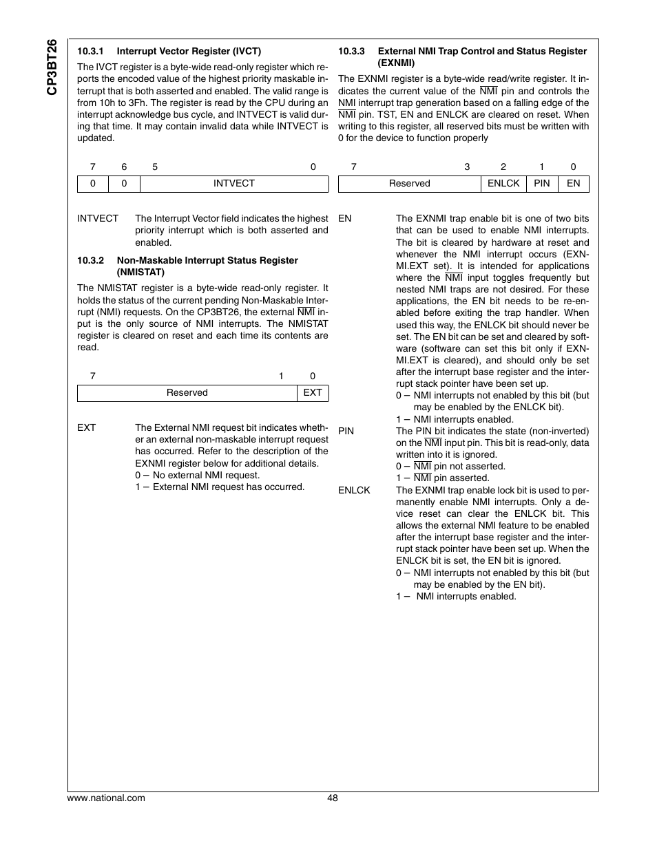 Cp3bt26 | National CP3BT26 User Manual | Page 48 / 278