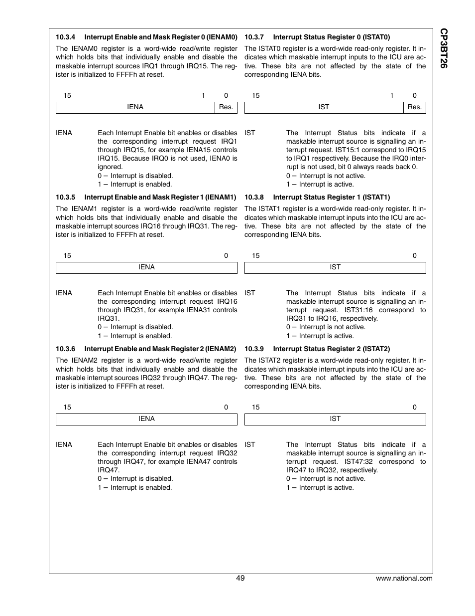 Cp3 bt26 | National CP3BT26 User Manual | Page 49 / 278