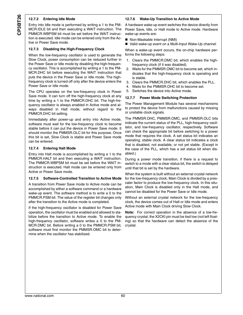 Cp3bt26 | National CP3BT26 User Manual | Page 60 / 278