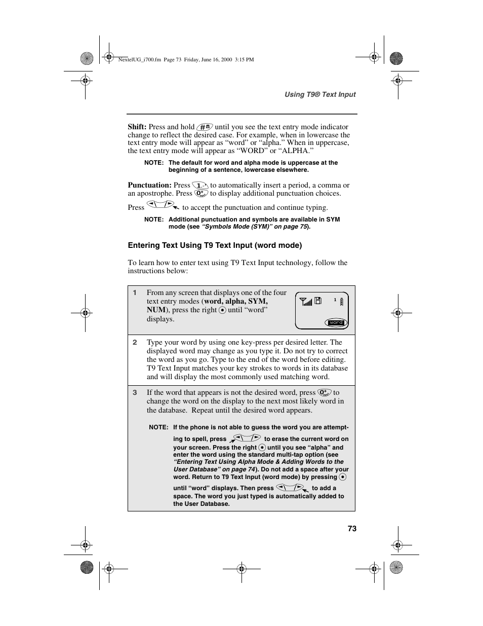 Nextel comm I700PLUS NTN9368-A User Manual | Page 81 / 140