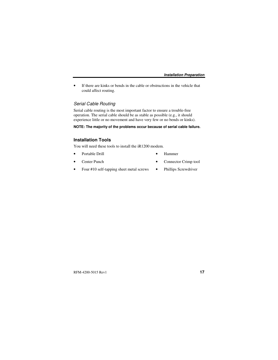 Nextel comm IR1200 User Manual | Page 25 / 70