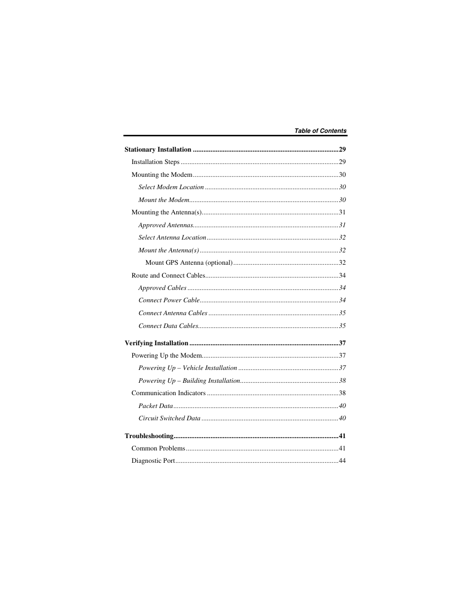 Nextel comm IR1200 User Manual | Page 5 / 70