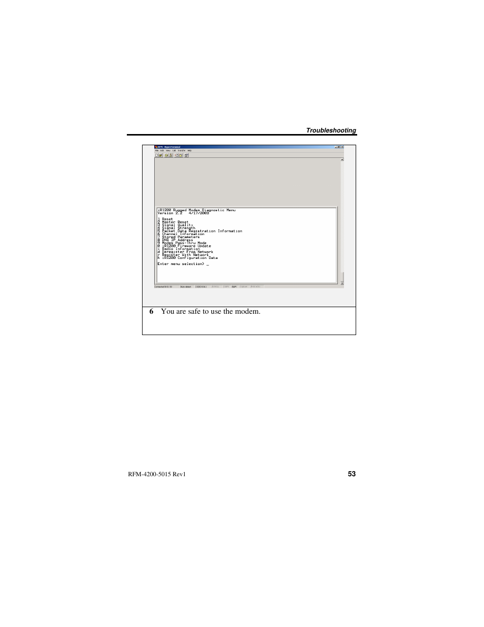 Nextel comm IR1200 User Manual | Page 61 / 70