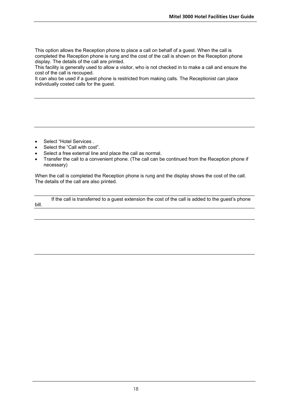 Call with cost | Nextel comm 3000 User Manual | Page 20 / 24
