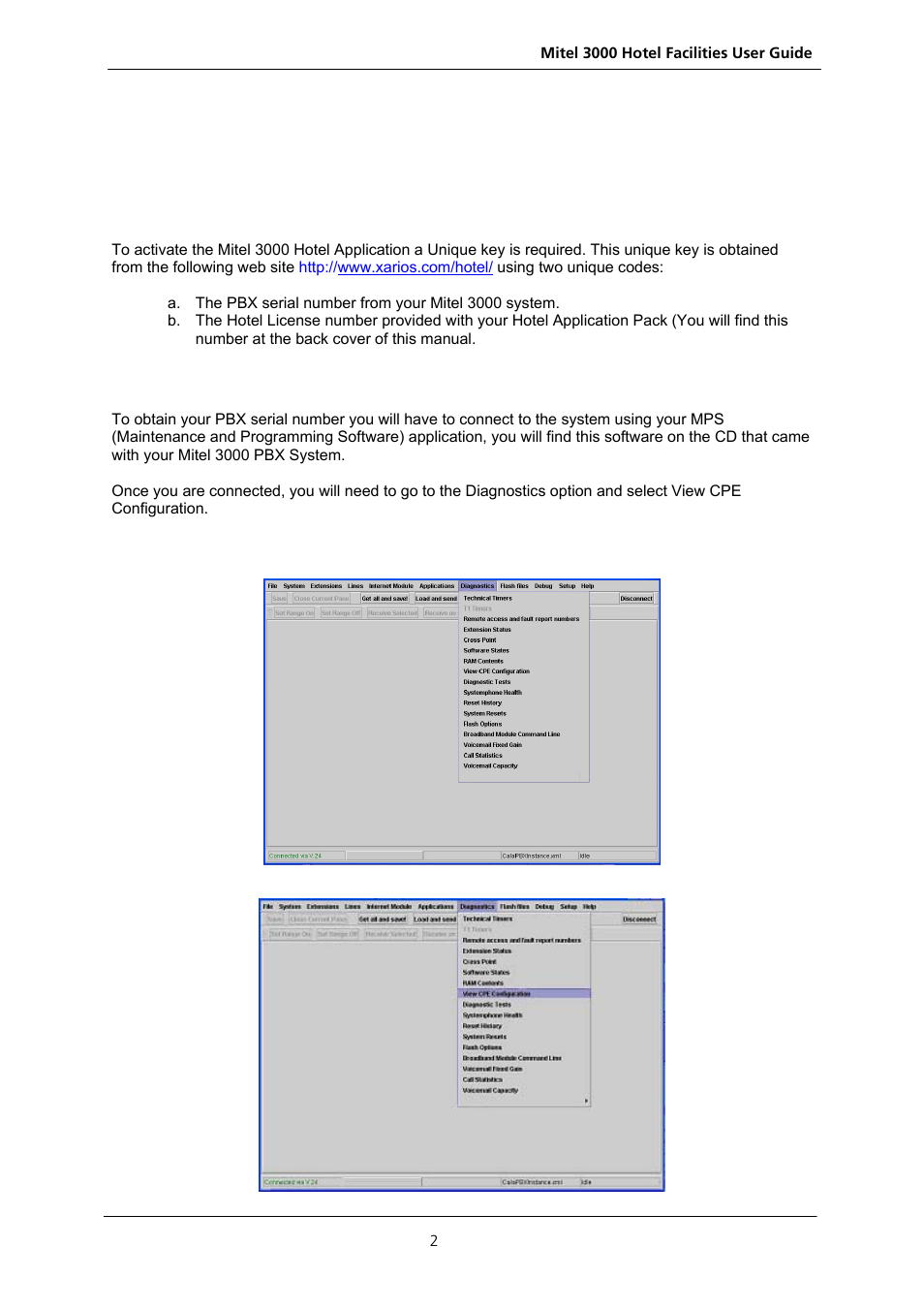 1) unique key, A. pbx serial number | Nextel comm 3000 User Manual | Page 4 / 24