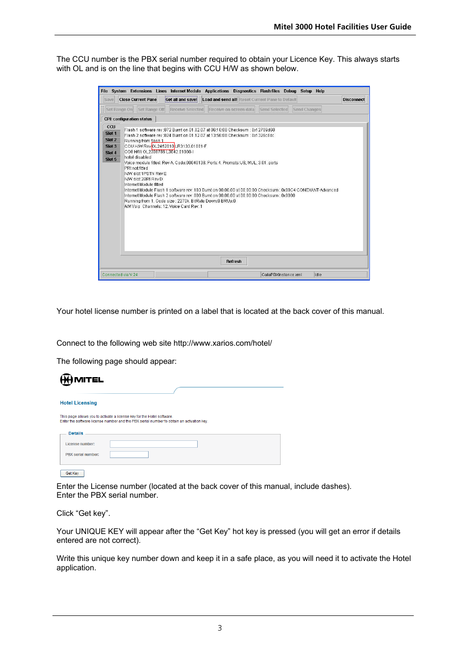 B. license number | Nextel comm 3000 User Manual | Page 5 / 24