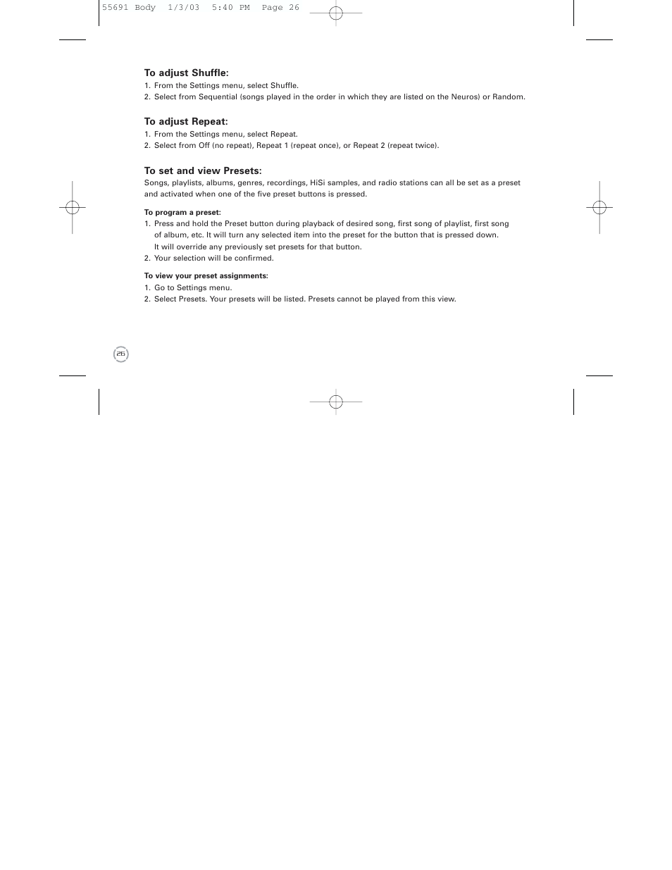 Neuros Audio MP3 DiGITAL AUDIO COMPUTER User Manual | Page 28 / 39