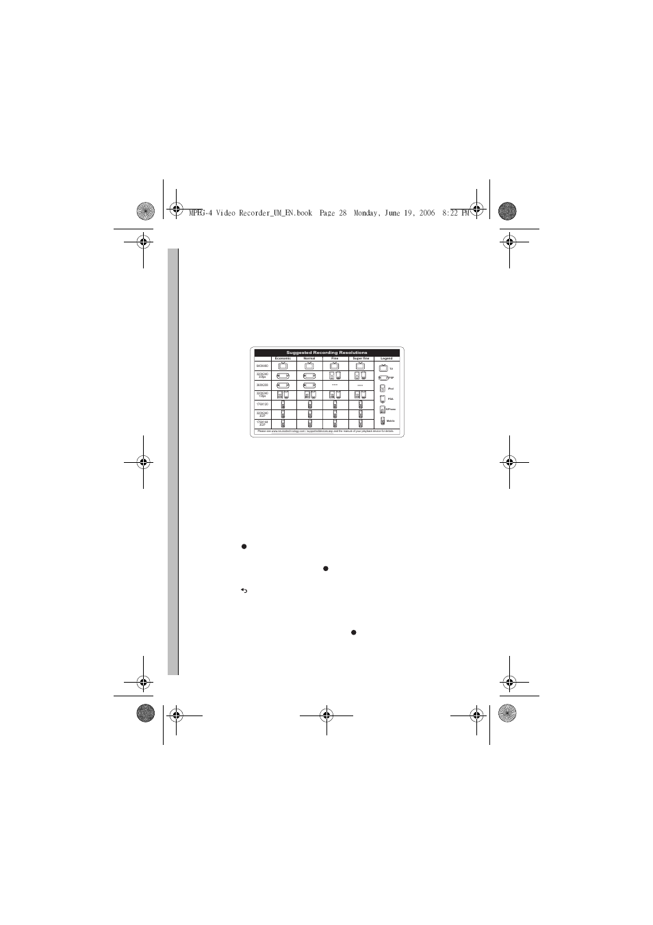 Simple record | Neuros Audio MPEG-4 User Manual | Page 32 / 58