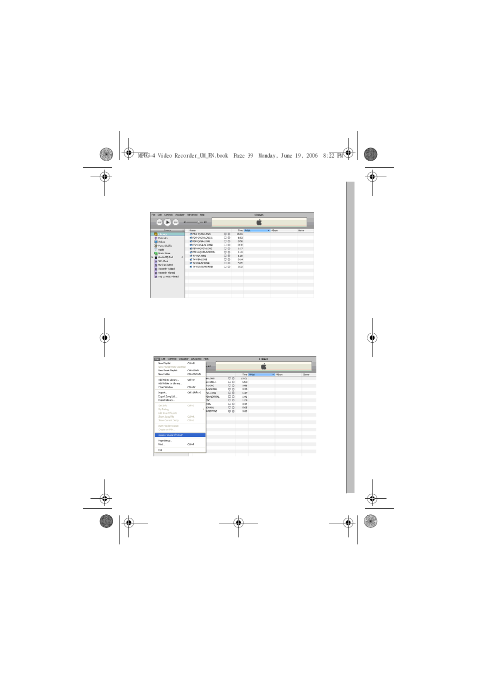 Neuros Audio MPEG-4 User Manual | Page 43 / 58