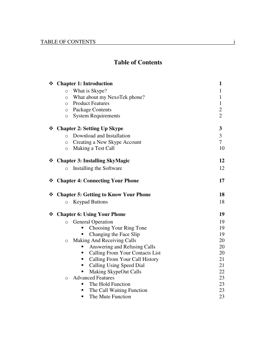 Nexotek NT-P600S User Manual | Page 2 / 47