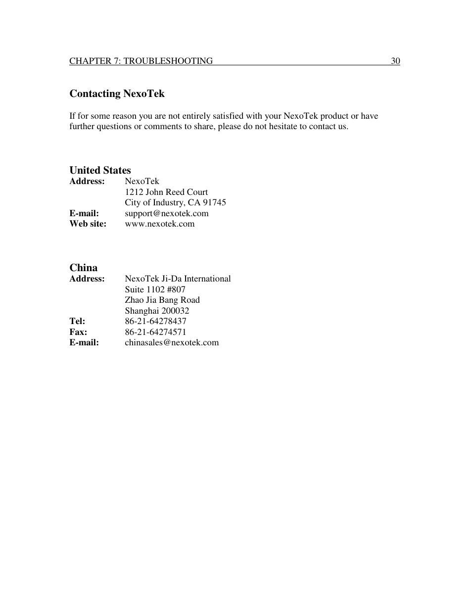 Nexotek NT-P600S User Manual | Page 33 / 47