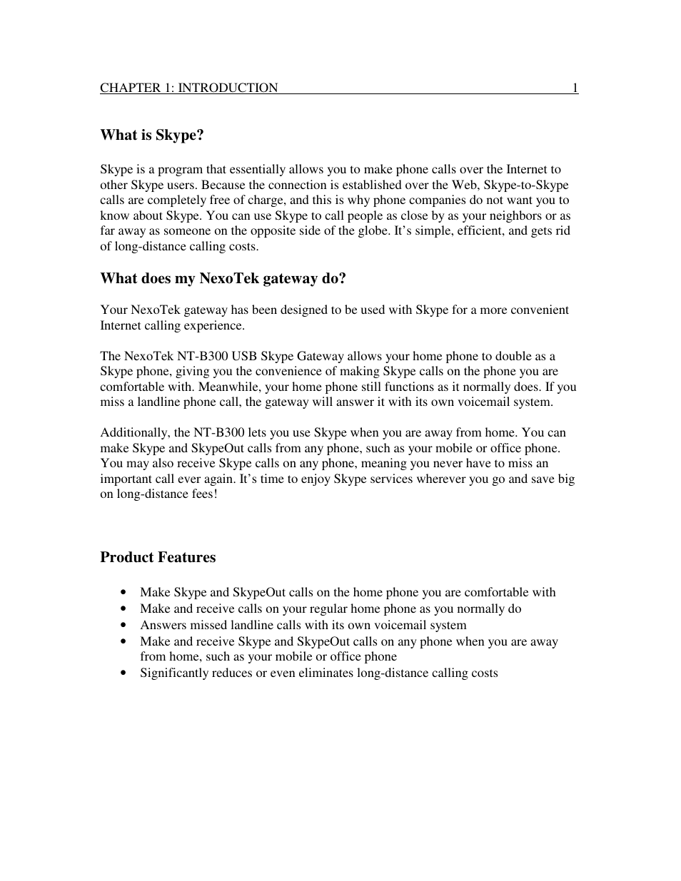 Nexotek Callisto Spark NT-B300 User Manual | Page 4 / 61