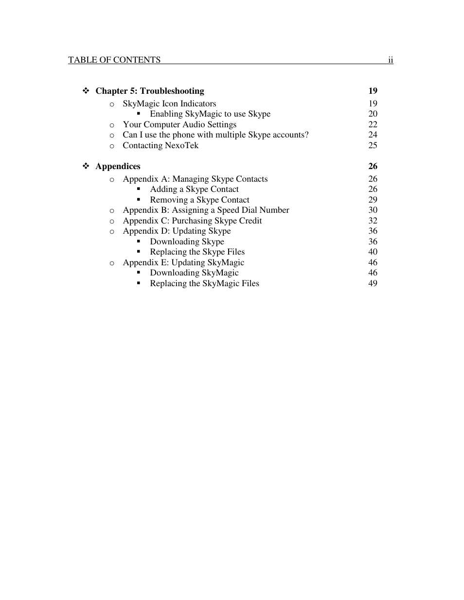 Nexotek NT-P100M User Manual | Page 3 / 57