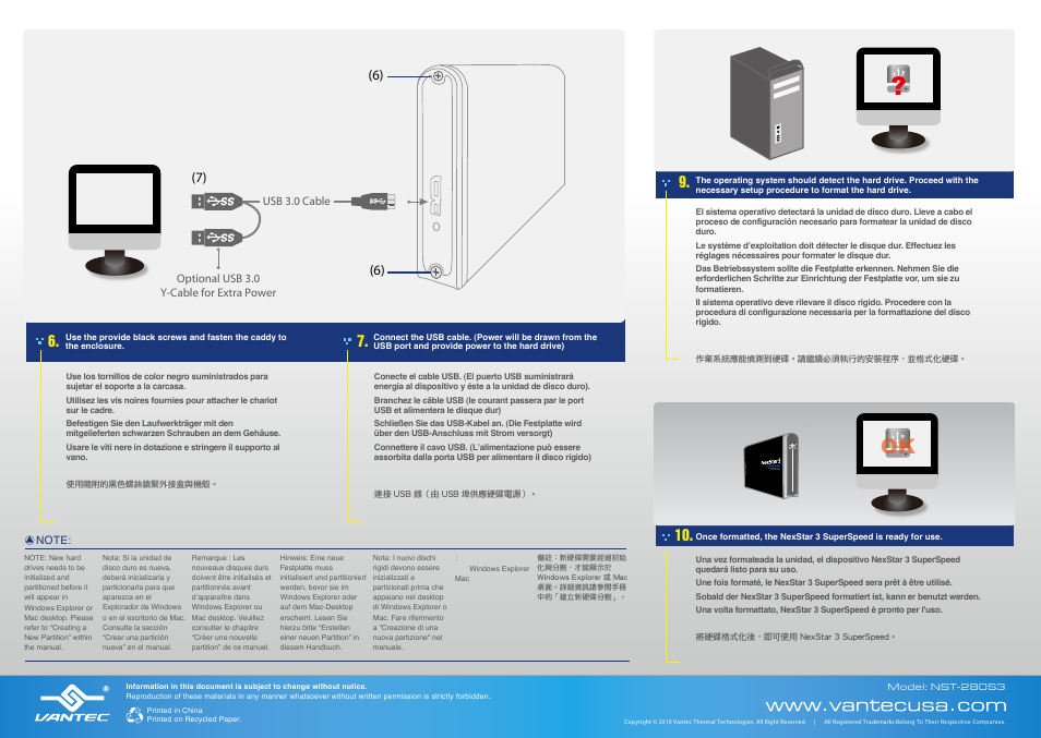 Nst-280s3_ig_back | Nexstar 3 User Manual | Page 2 / 2