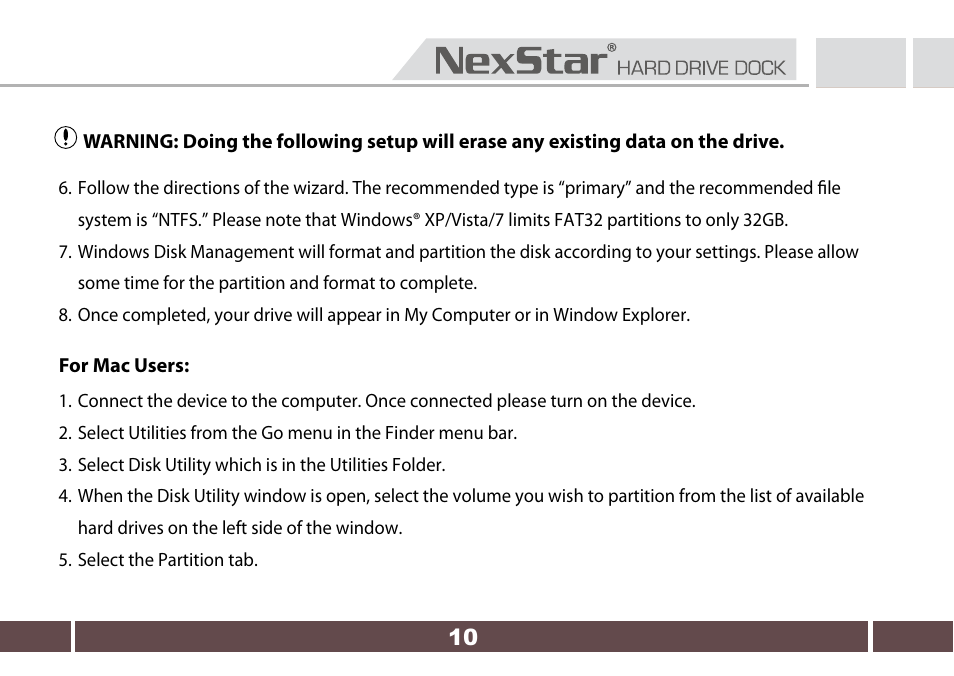 Nexstar PRO IMAGER 7650 User Manual | Page 11 / 13