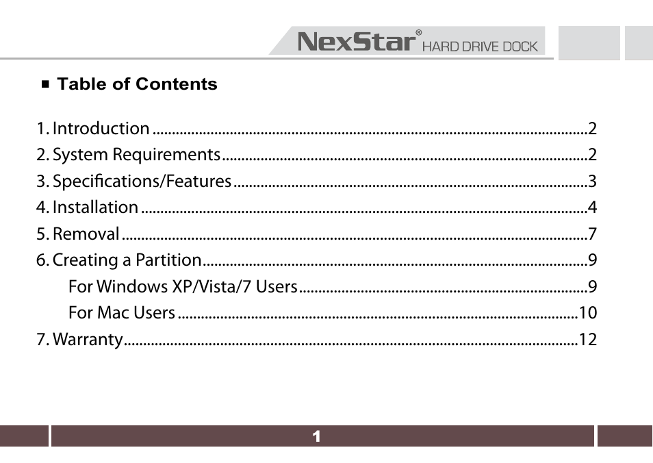 Nexstar PRO IMAGER 7650 User Manual | Page 2 / 13