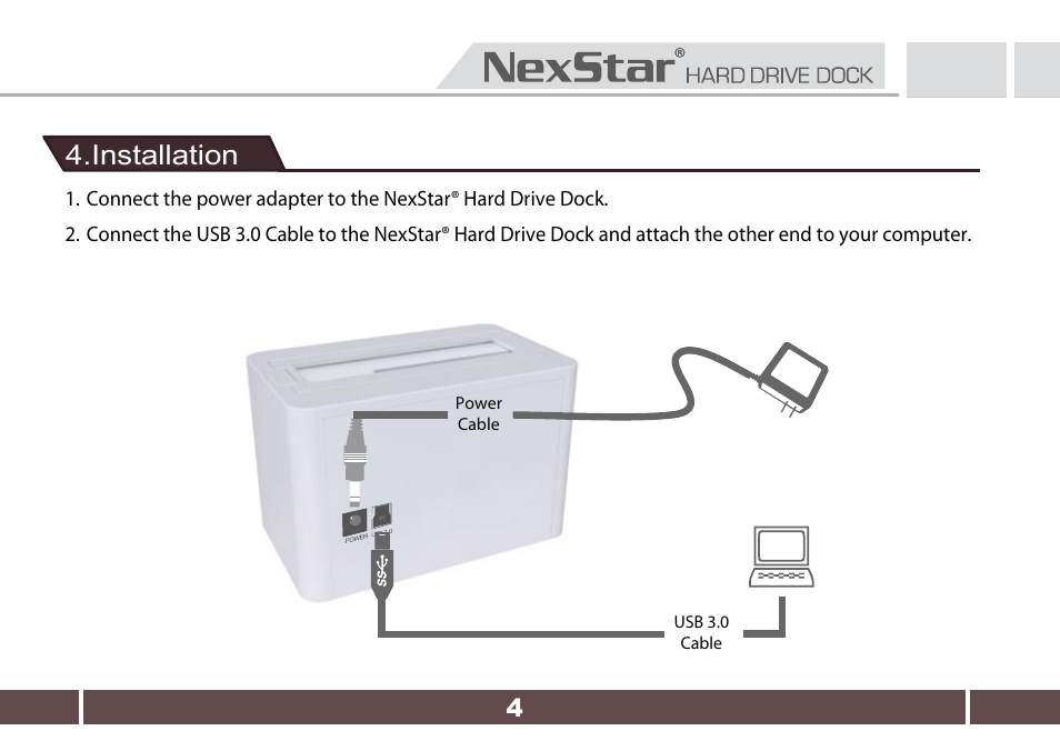 Installation | Nexstar PRO IMAGER 7650 User Manual | Page 5 / 13