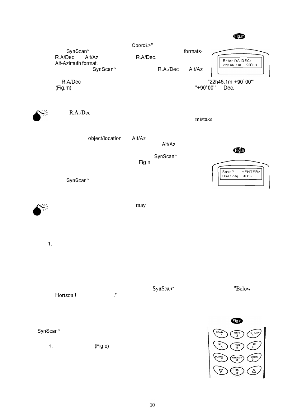 Identifying an unknown object | Nexstar SynScan User Manual | Page 10 / 23