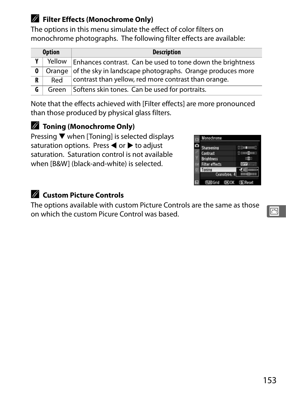 Nikon D300 User Manual | Page 179 / 452