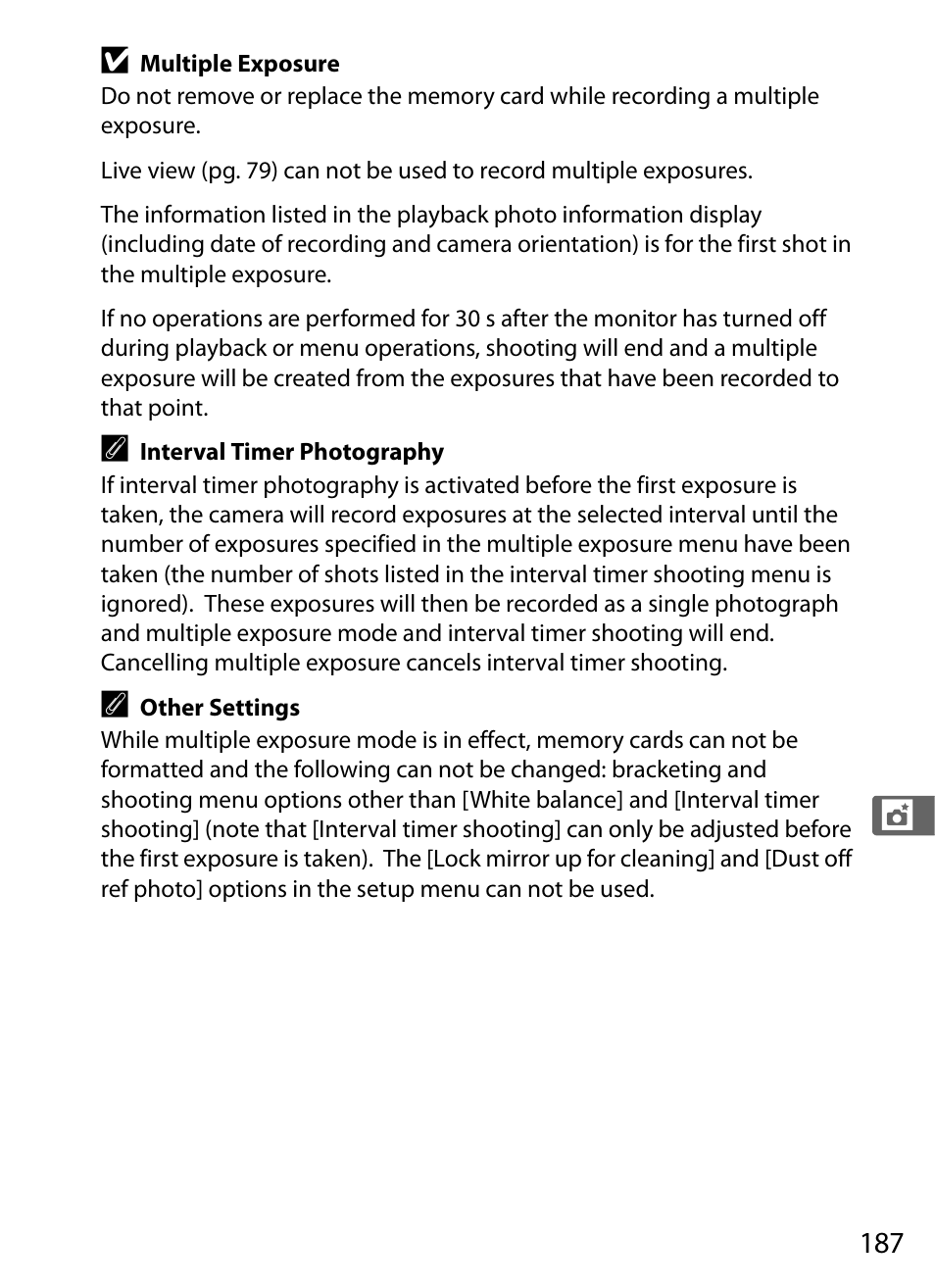 Nikon D300 User Manual | Page 213 / 452