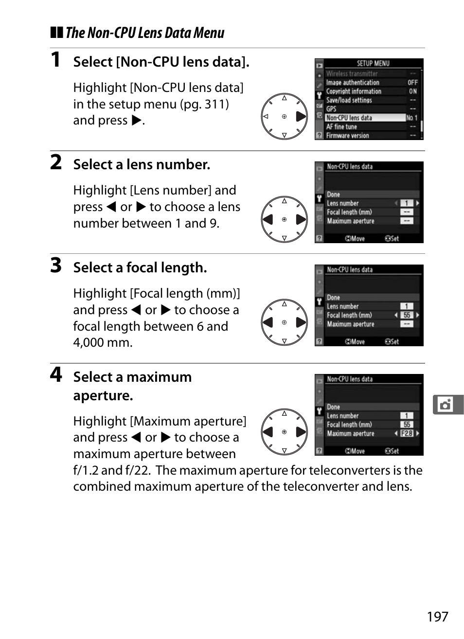 Nikon D300 User Manual | Page 223 / 452