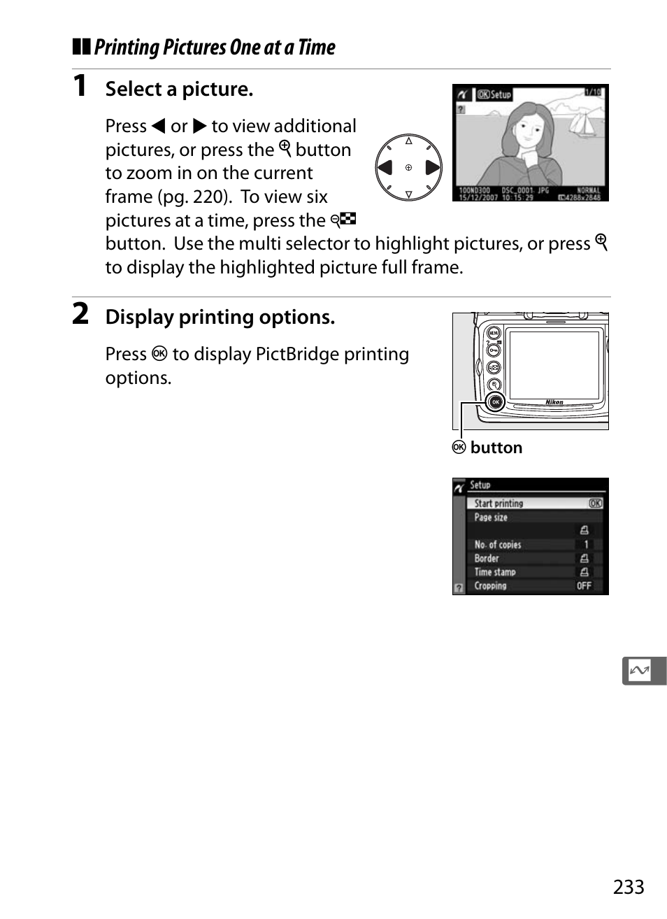 Nikon D300 User Manual | Page 259 / 452