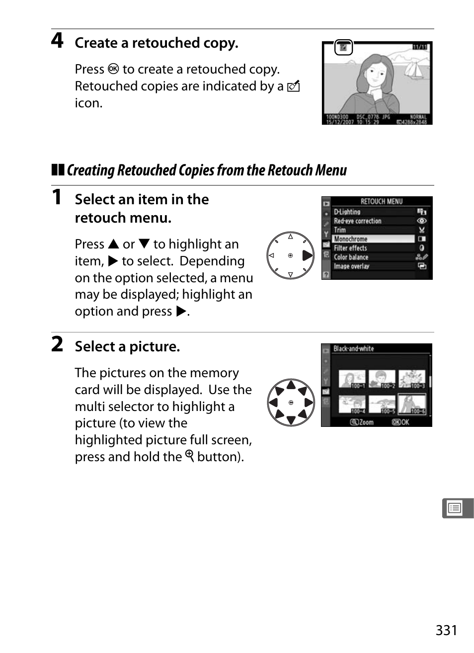 Nikon D300 User Manual | Page 357 / 452
