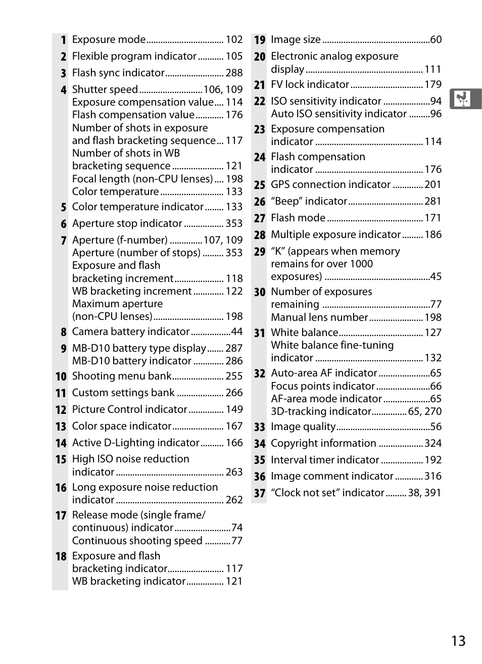 Nikon D300 User Manual | Page 39 / 452
