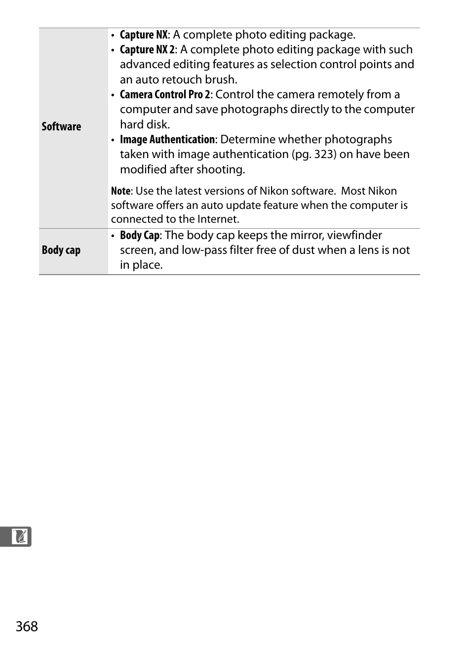 Nikon D300 User Manual | Page 394 / 452