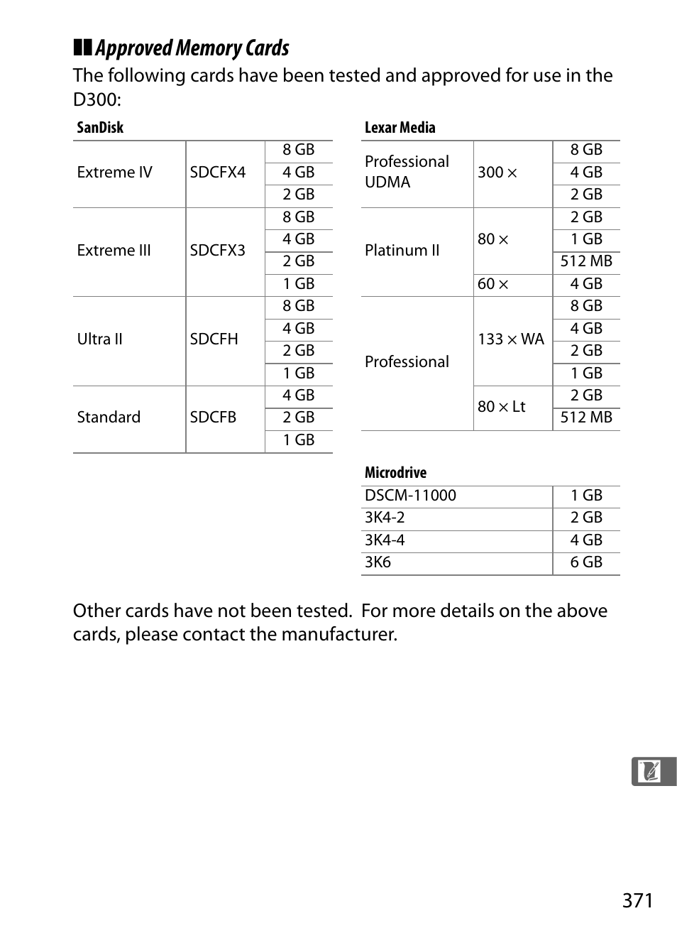 Nikon D300 User Manual | Page 397 / 452