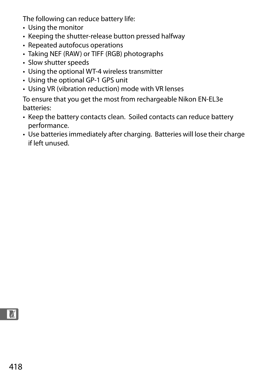 Nikon D300 User Manual | Page 444 / 452