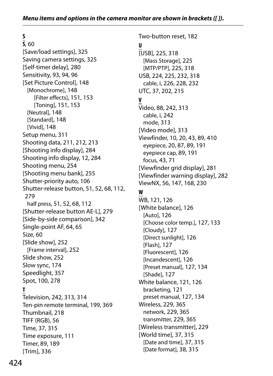 Nikon D300 User Manual | Page 450 / 452