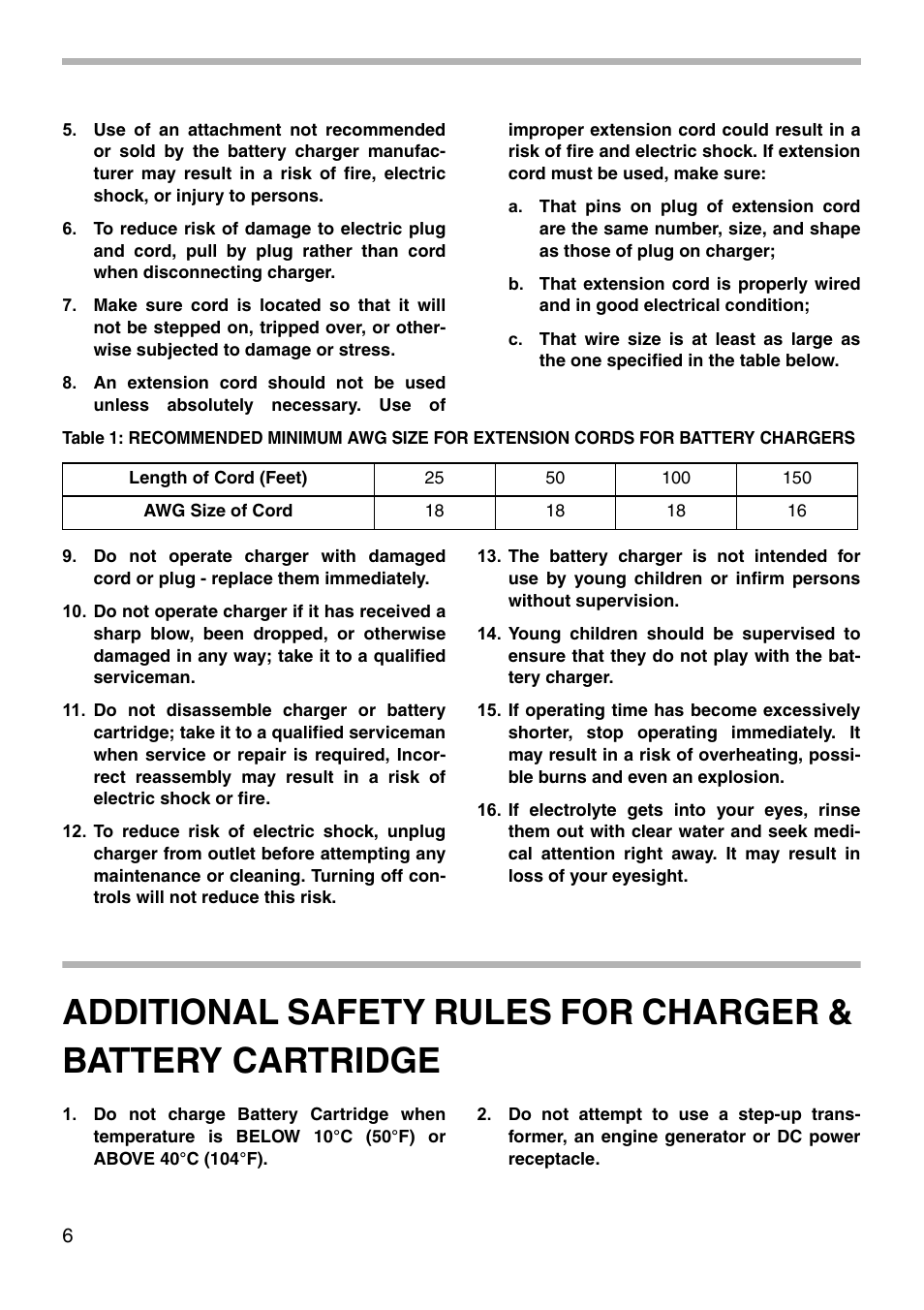 Northern Industrial Tools 6237D User Manual | Page 6 / 20