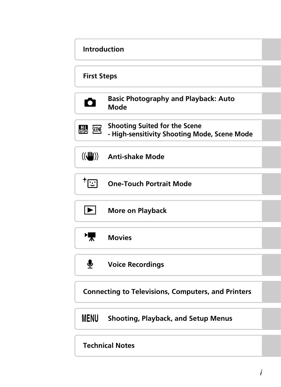 Nikon S500 User Manual | Page 3 / 147