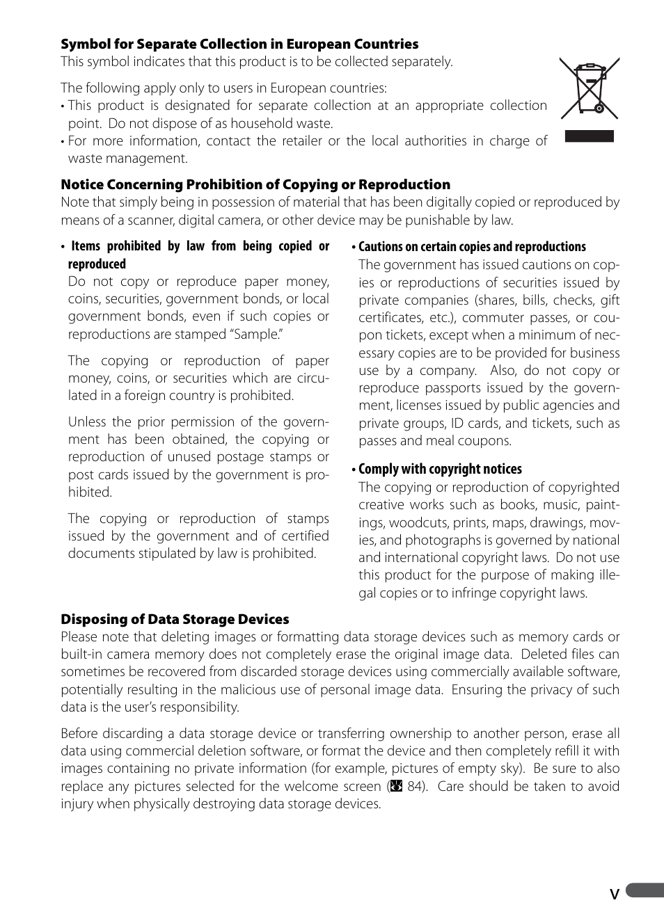 Nikon P5000 User Manual | Page 7 / 127