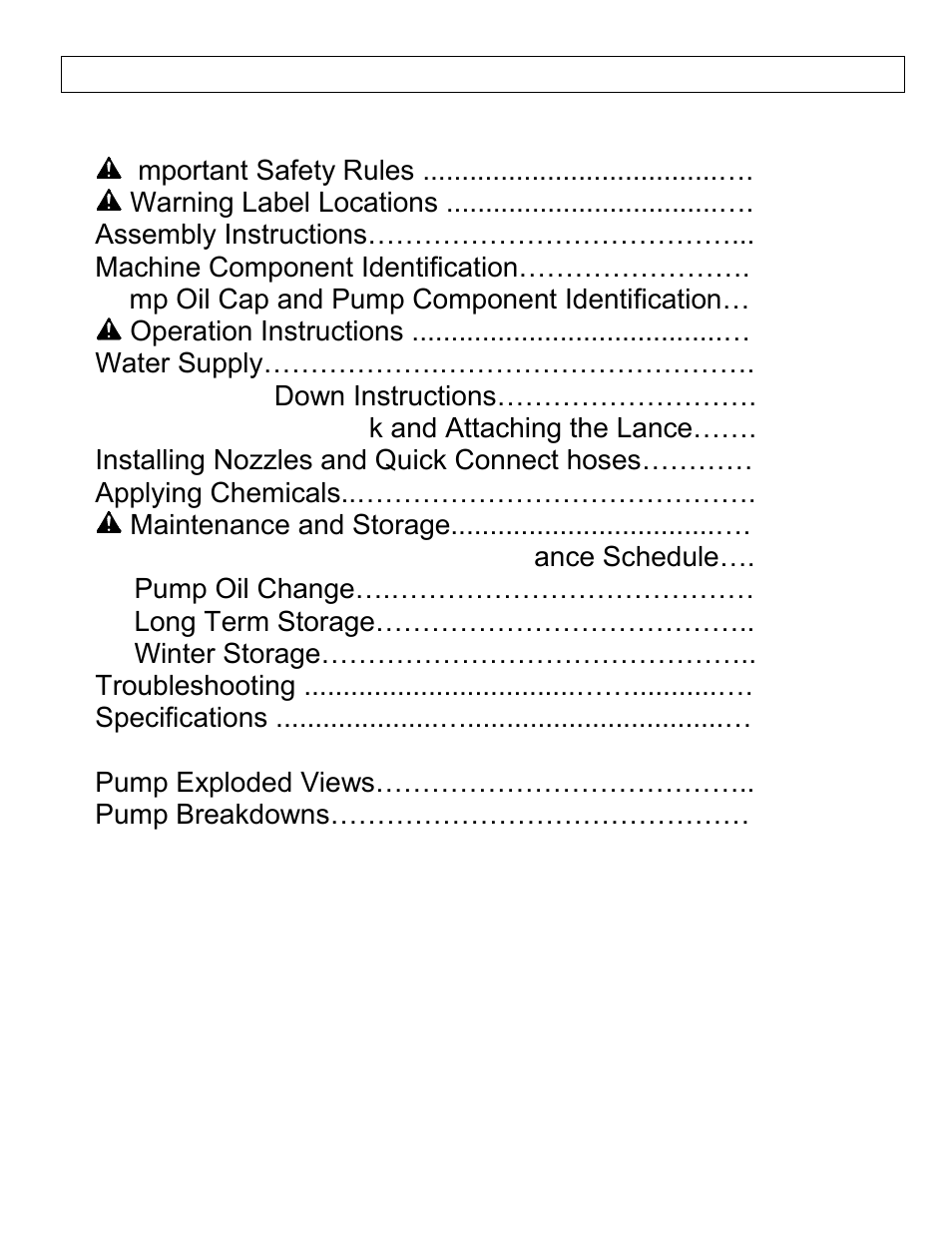 Northern Industrial Tools M1578112A User Manual | Page 3 / 40