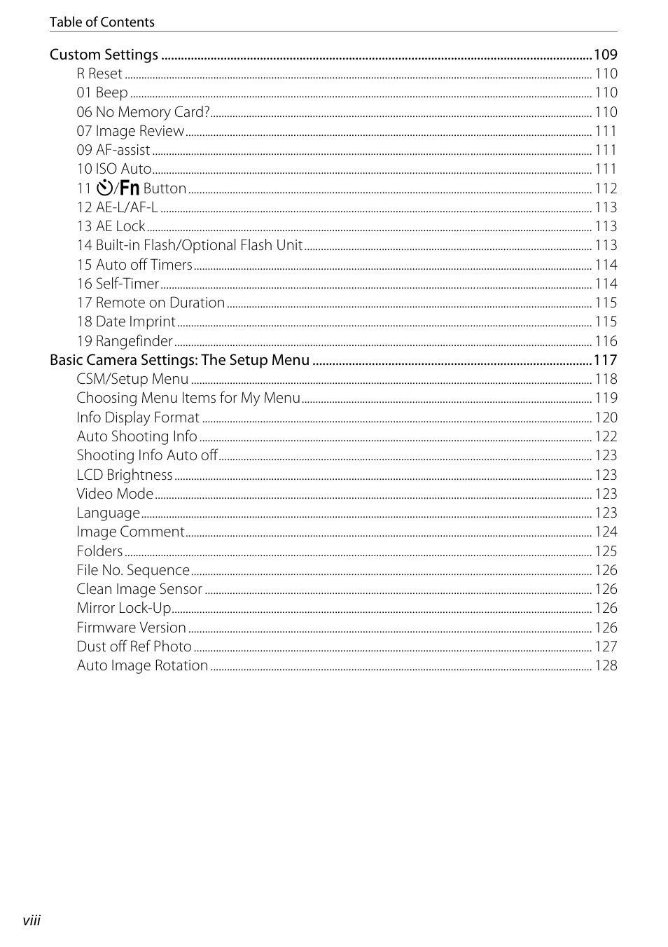 Nikon D60 User Manual | Page 10 / 204