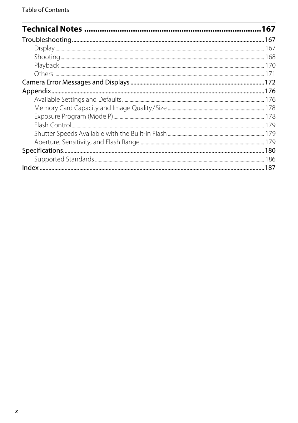 Nikon D60 User Manual | Page 12 / 204