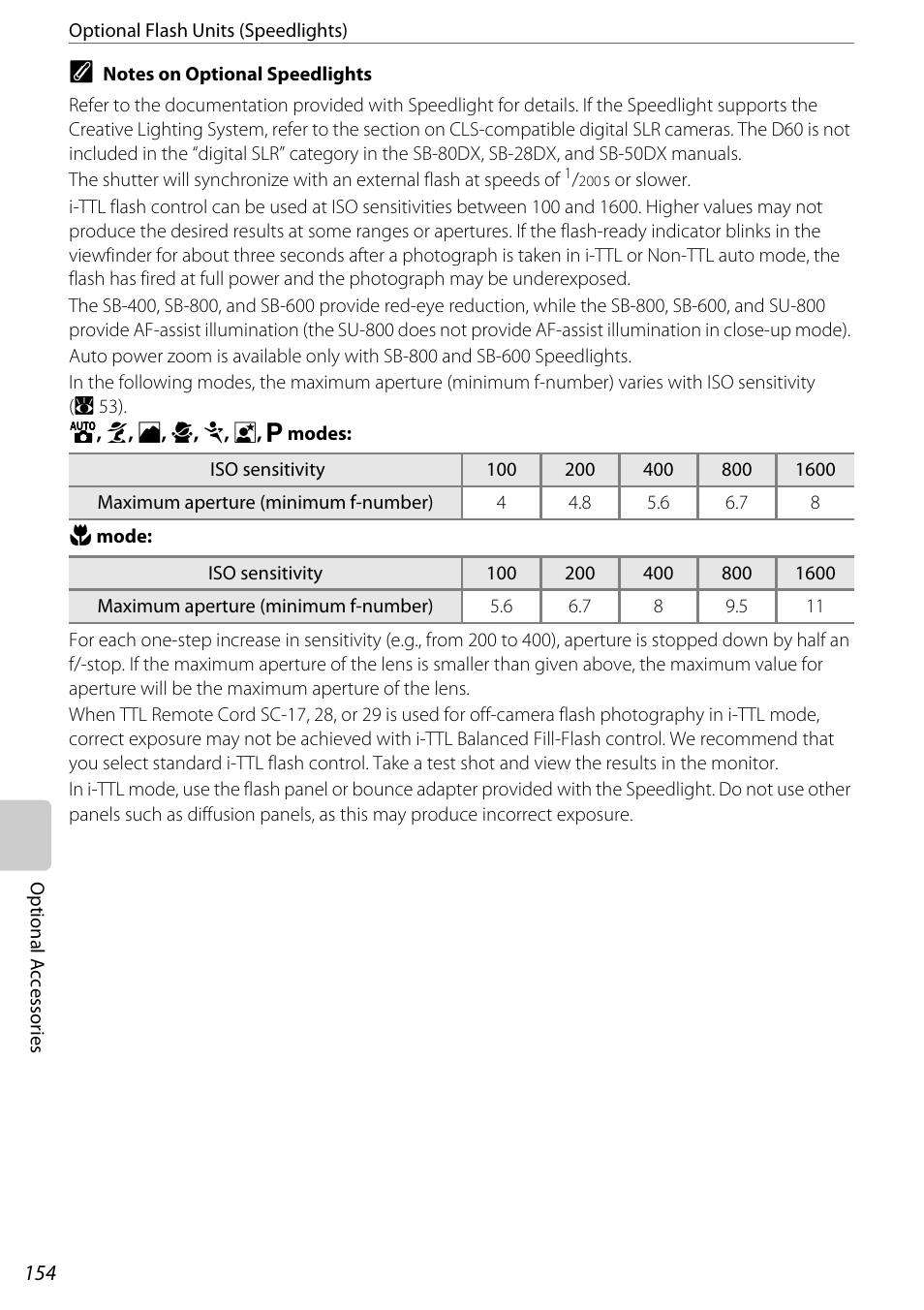 Nikon D60 User Manual | Page 166 / 204