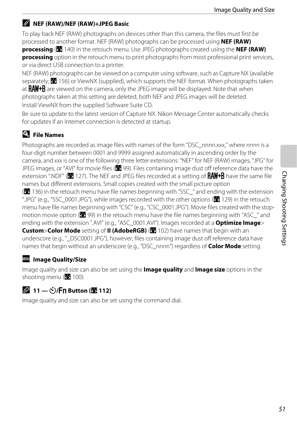 Nikon D60 User Manual | Page 63 / 204