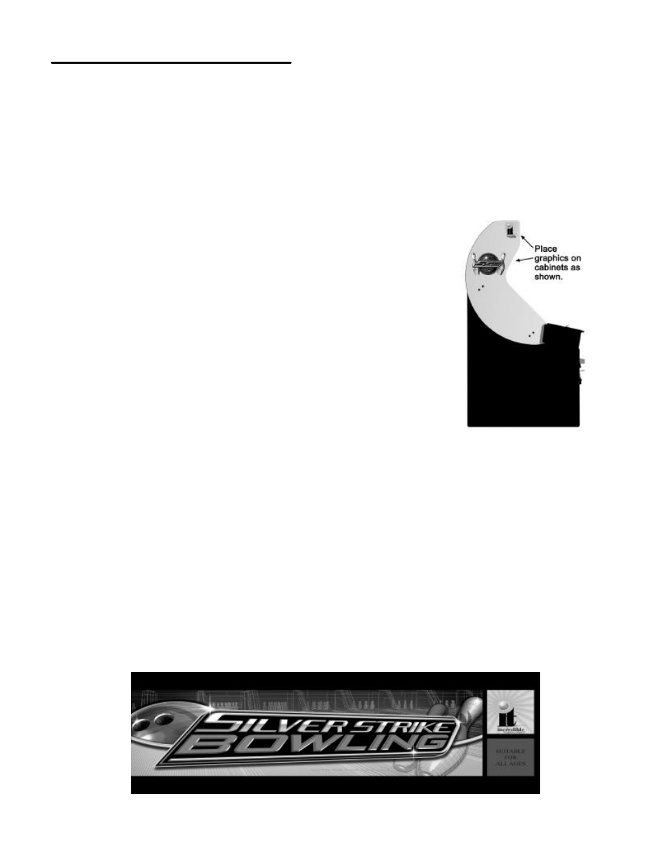 Finishing the kit, Side decals and marquee | Nighthawk SILVER STRIKE BOWLING User Manual | Page 16 / 59