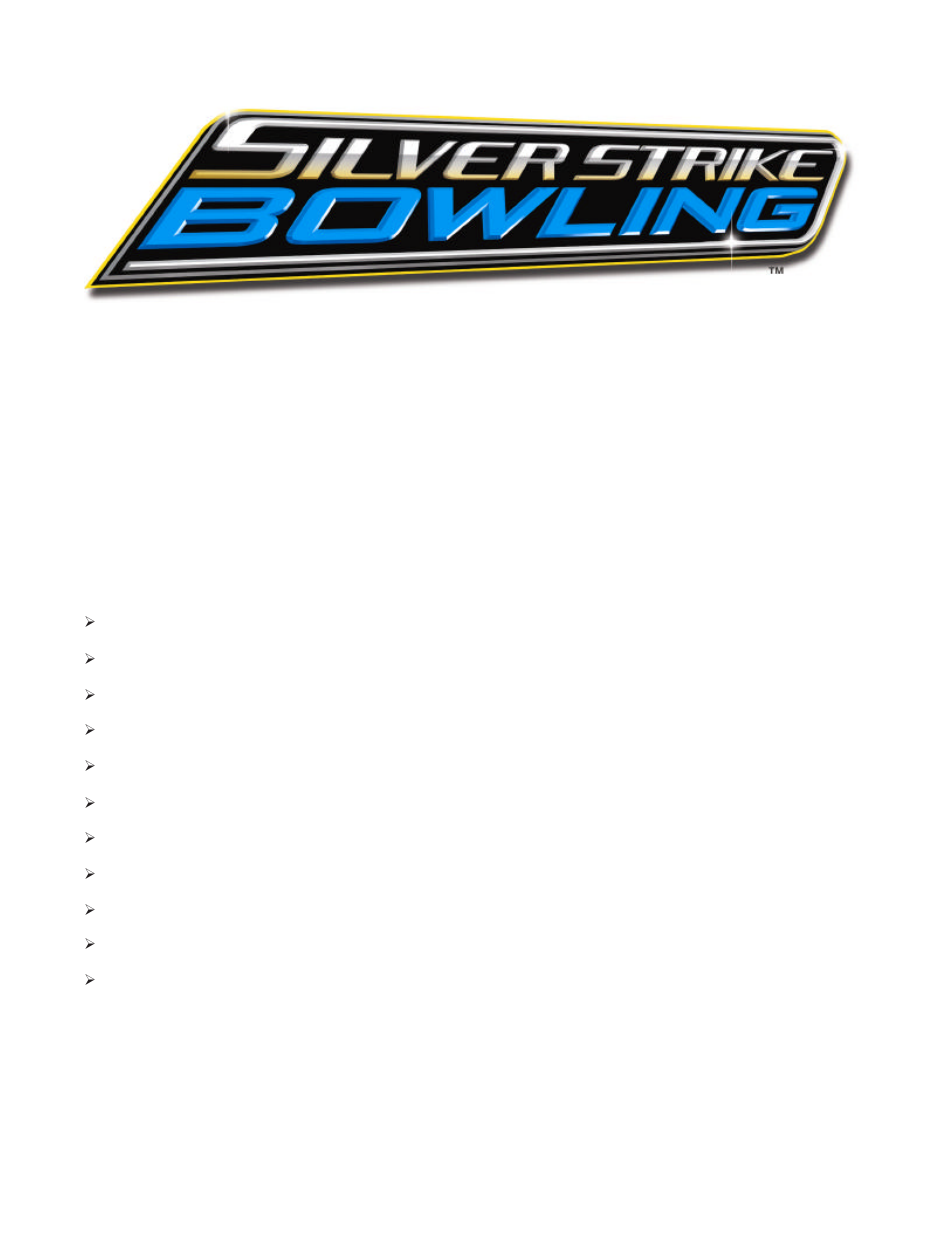 Silver strike bowling features | Nighthawk SILVER STRIKE BOWLING User Manual | Page 3 / 59