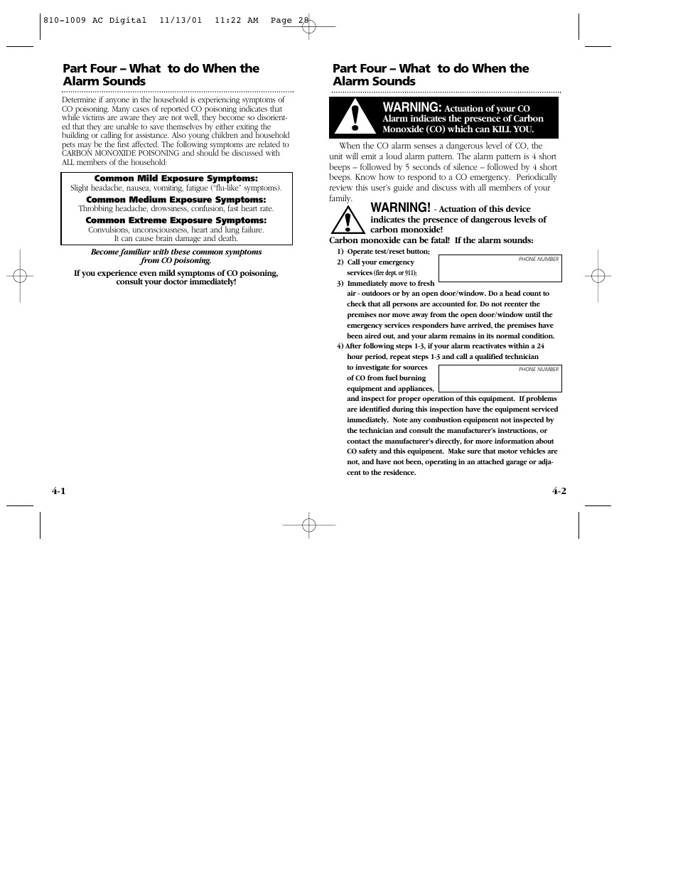 Nighthawk KN-COP-C User Manual | Page 15 / 20