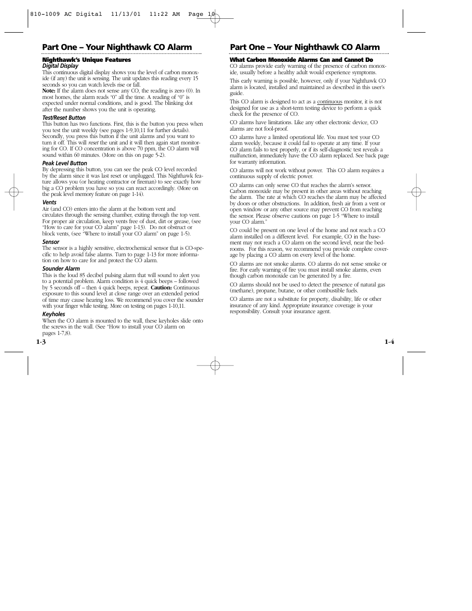 Nighthawk KN-COP-C User Manual | Page 6 / 20